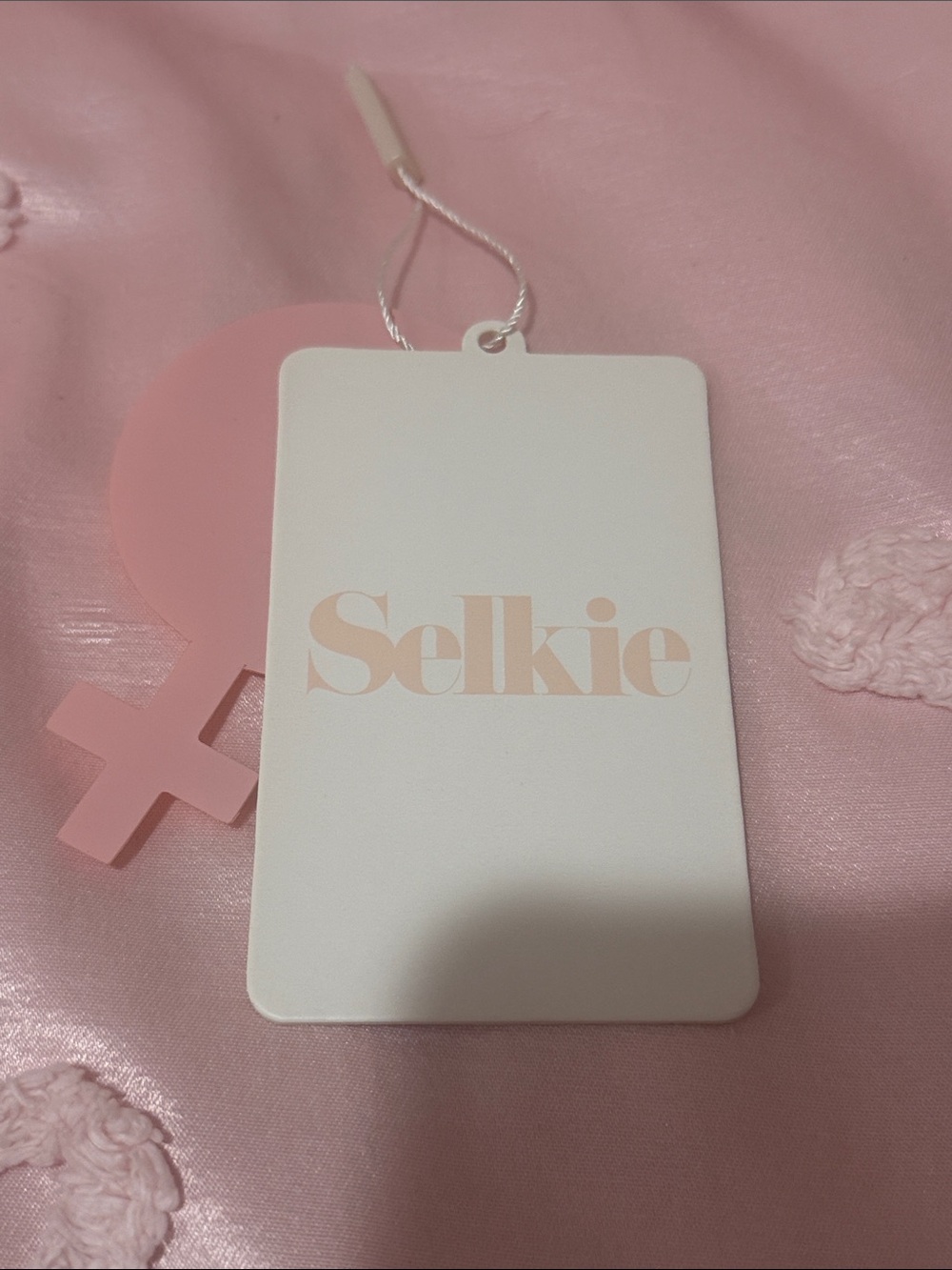 Selkie Pale Pink Chiffon “The Baby Doll Nightgown” with Lace Trim - Picture 2 of 5